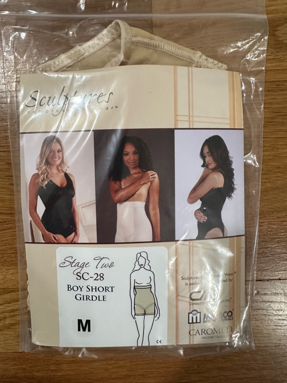 **Set** Stage One and Stage Two SC-Recovery Girdle - Medium - Beige